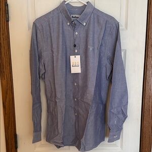 Barbour Navy Casual Button-Down Shirt